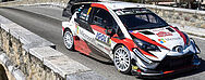 Toyota Gazoo Racing vor der Rallye der 10.000 Kurven.